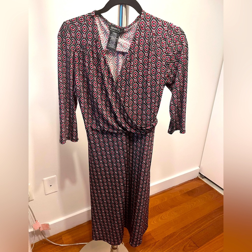 Midi dress medium sleeves